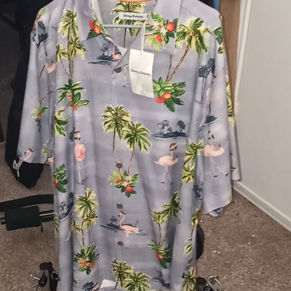 Mens short sleeve button up shirt
